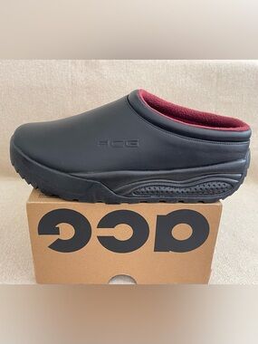 Size 11.5 - Nike ACG Rufus Black Dark Team Red Leather HV4087-001 Men’s New